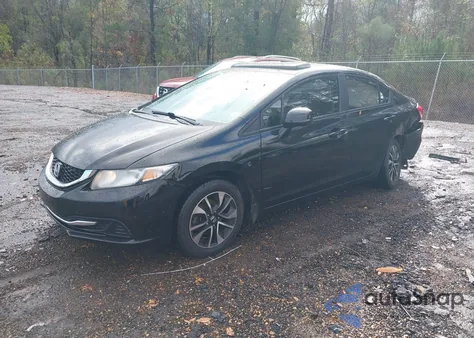 2013 Honda Civic Ex z USA, uszkodzony, nr VIN 19XFB2F89DE053452